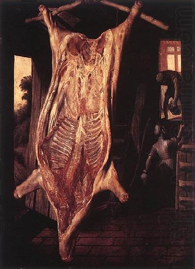 Slaughtered Pig, Joachim Beuckelaer